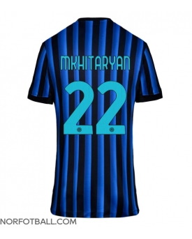 Billige Fotballdrakt Inter Milan Henrikh Mkhitaryan #22 Replika Hjemmedrakt Dame 2025-26 Kortermet